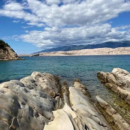 Mila Pet Friendly House With Private Place On The * Pag Town