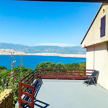 Mila Pet Friendly House With Private Place On The * Pag Town