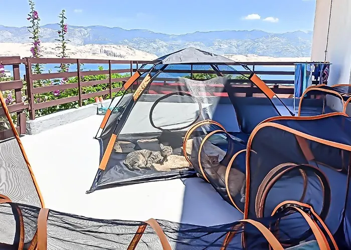 Mila's Pet Friendly House With Private Place And Sunbeds Included דירה
