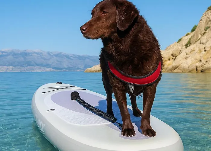 Mila's Pet Friendly House With Private Place And Sunbeds Included דירה